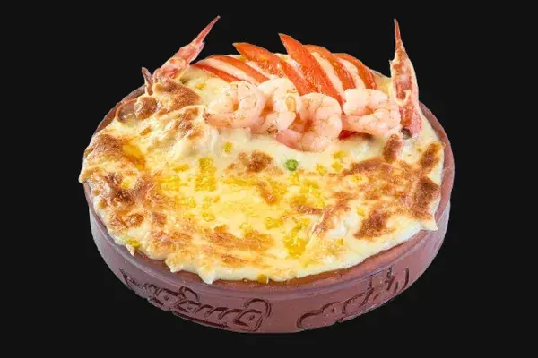 طاجن الديناميت (بطارخ بوري +كاليماري+فيلية+جمبري+كابوريا